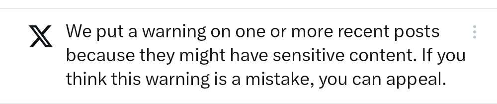 MichFootballBEL's tweet image. Haha not sure what I did
How do I see which of my posts received a warning?