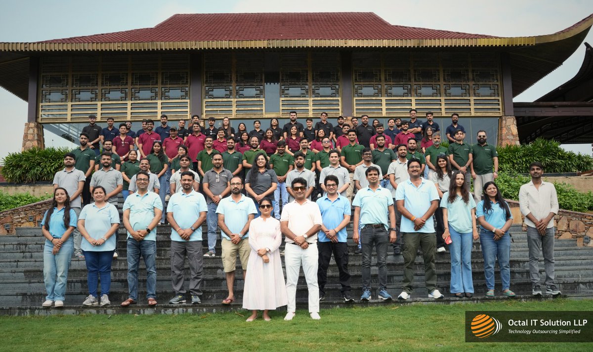 octalitsolution's tweet image. From a vision to a legacy… 18 years strong.
Every face here is a story, every story a contribution to something bigger.
This is our Octal family — thriving, evolving, united.
Because when we stand together.
#TogetherWeGrow #OctalFamily #OctalStrong #18YearJourney
