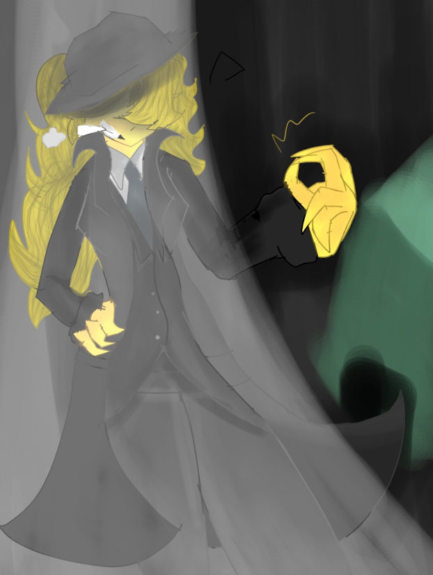 sillegoober's tweet image. #Forsaken #forsakenfanart 
Female Mafioso :D