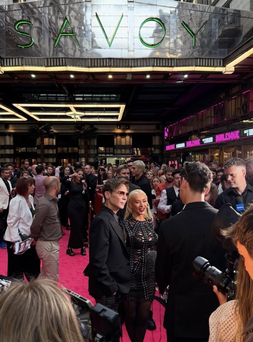 Burlesque The Musical pink carpet premiere #WorldPremiere #UK #WestEnd