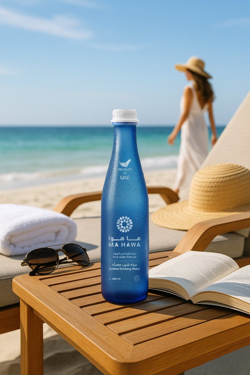 Elegance in every detail.
Pure hydration, redefined — with water crafted from air. 💧
Sustainable. Sophisticated. Made for moments that matter. 

#MaHawa #PureLuxury #WaterFromAir #RefinedHydration #PremiumLifestyle #ZeroPlastic #ConsciousLuxury #MadeInUAE