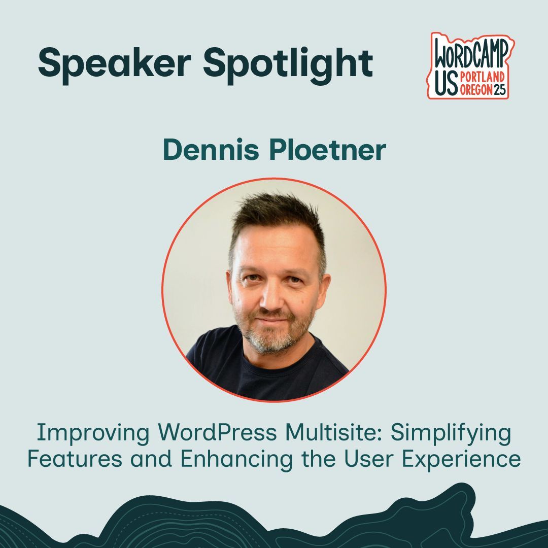 realloc's tweet image. I’m thrilled (and yes, a bit nervous!) to share that I’ll be speaking at WordCamp US 2025 in Portland. My talk is about “Improving WordPress Multisite: Simplifying Features and Enhancing the User Experience.”

#WCUS #WordPress #Syde #Multisite #MultiSyde

us.wordcamp.org/2025/