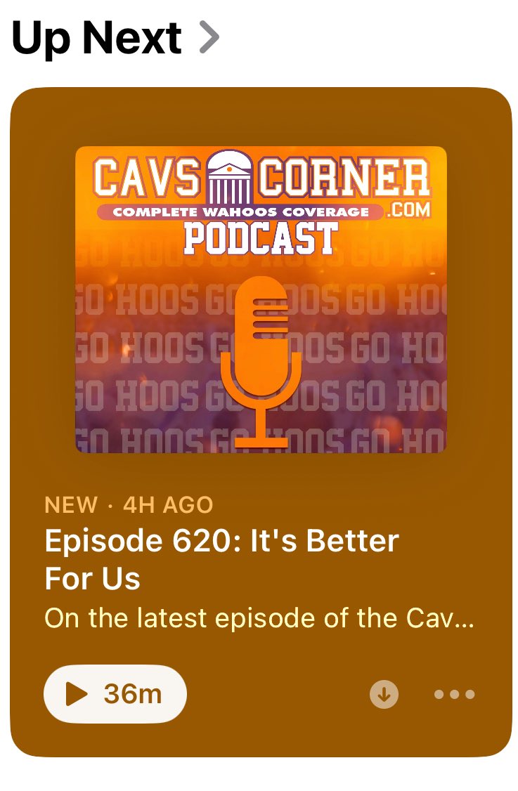 DNeckel19's tweet image. So many podcast episodes to catch up on.
