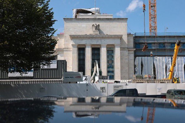 samuelffisher's tweet image. 🚨 BREAKING: President Trump is visiting the Federal Reserve TODAY to inspect Jerome Powell’s $2.5 BILLION “renovation” project.
After Powell reportedly tried to block White House staff from visiting, Trump decided to go PERSONALLY.
The American people deserve answers.