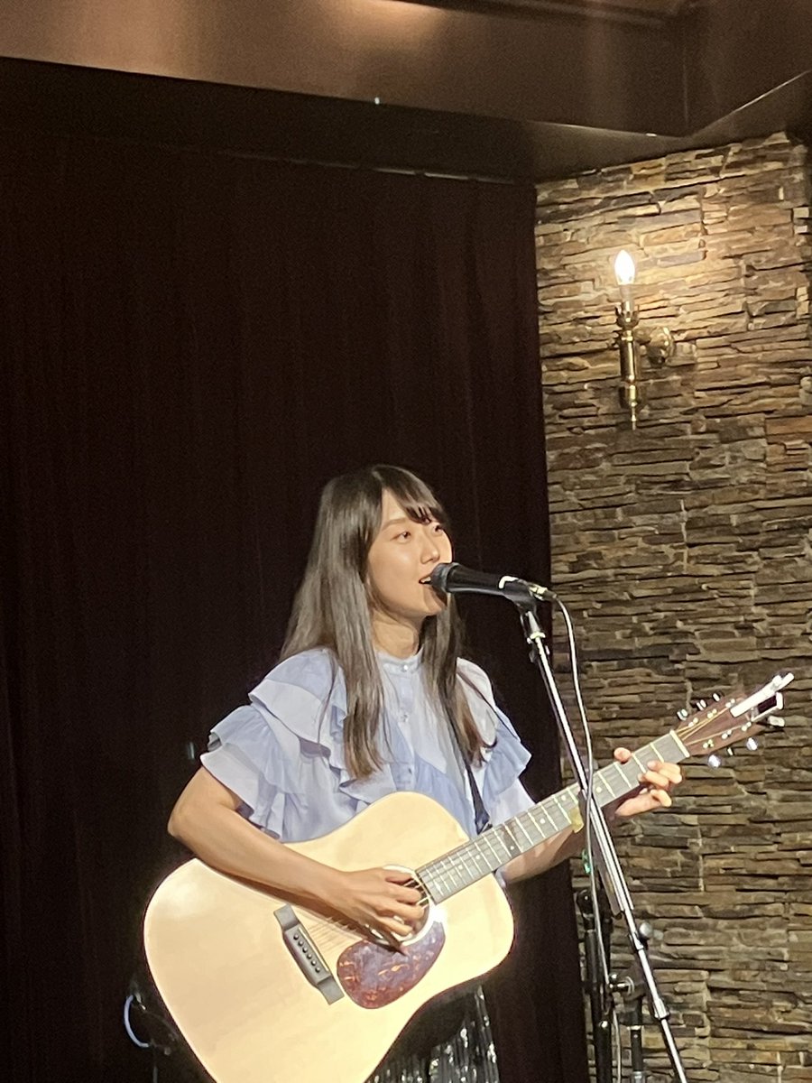 <a href="/sanoha24/">sanoha</a> ライブお疲れ様でした♪♪

力強い歌声とギターの演奏、今日もありがとうございました😄