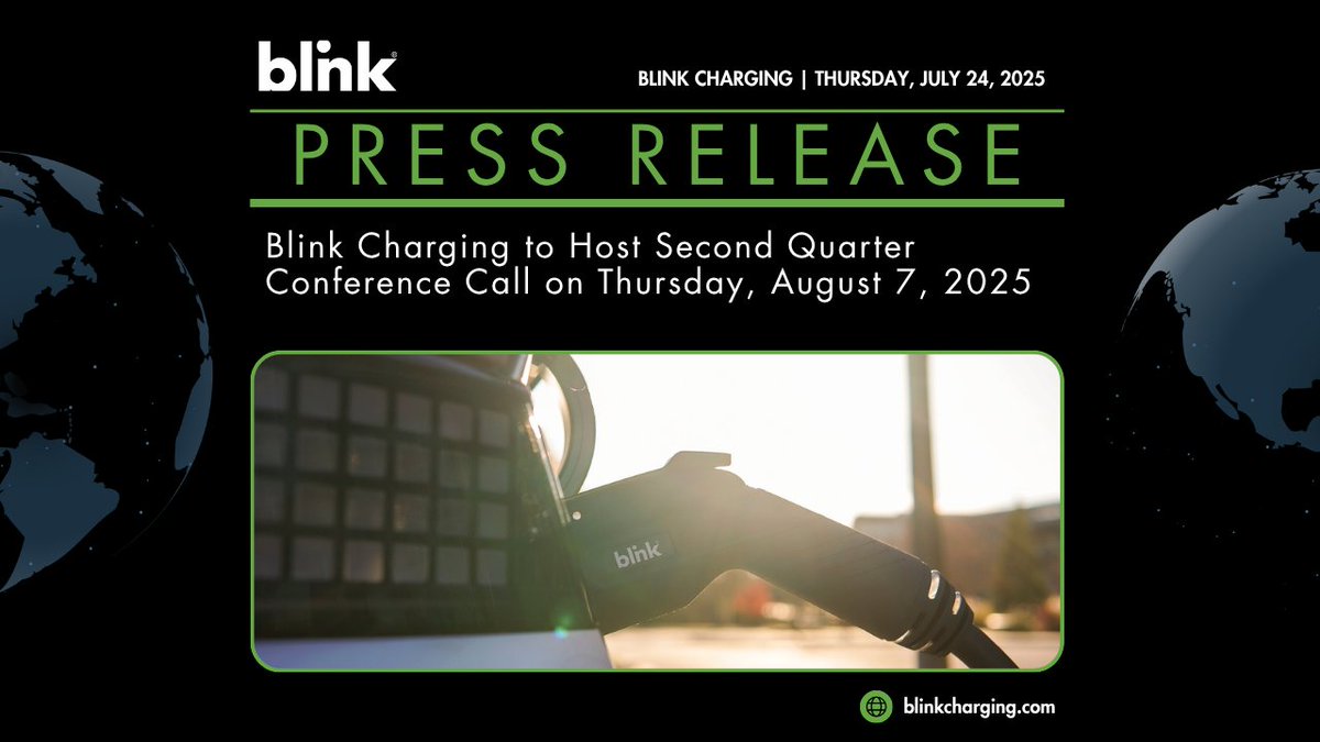 Blink Charging tweet media