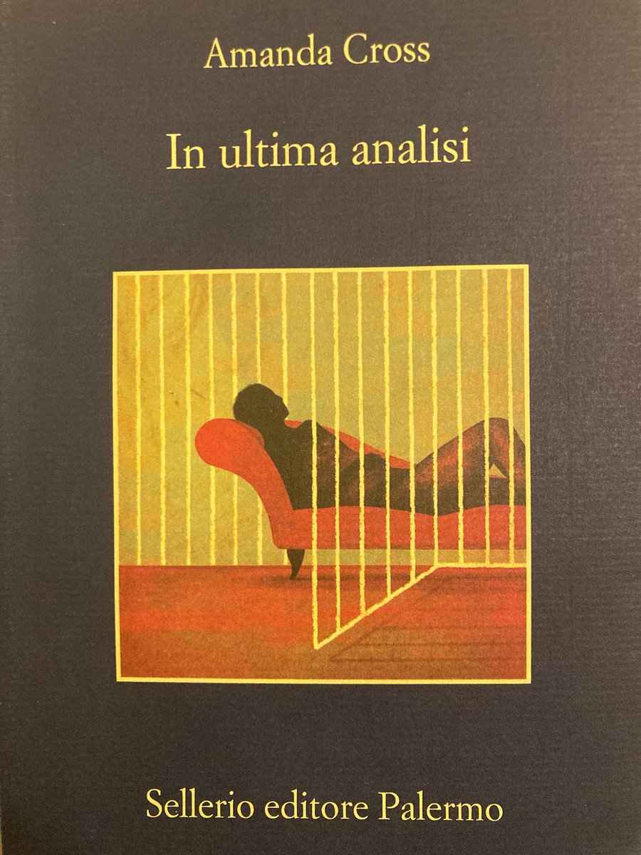 Annarita De Nardo (@annaritadenardo) on Twitter photo “Perché secondo te l’assassino ha fatto la telefonata proprio allora non prima, mentre eri solo nello studio?”
In ultima analisi
Amanda Cross
<a href="/sellerioeditore/">Sellerio editore</a>
#Inlettura i consigli letterari di <a href="/danisetta/">Danisetta Rocchi</a> 😄 “Perché secondo te l’assassino ha fatto la telefonata proprio allora non prima, mentre eri solo nello studio?”
In ultima analisi
Amanda Cross
<a href="/sellerioeditore/">Sellerio editore</a>
#Inlettura i consigli letterari di <a href="/danisetta/">Danisetta Rocchi</a> 😄