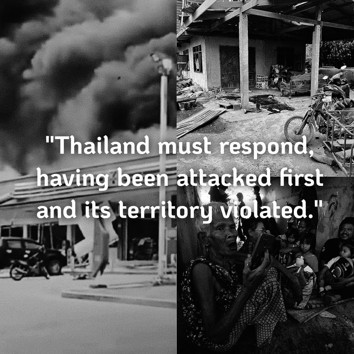 MALONE9624's tweet photo. @japantimes The world should know the TRUTH
The Cambodians bombed a hospital a serious violation of international law!
Cambodia has blatantly breached global rules. Their actions are utterly disgraceful.
#Cambodiaopenedfire https://t.co/QX2iuAIA7O