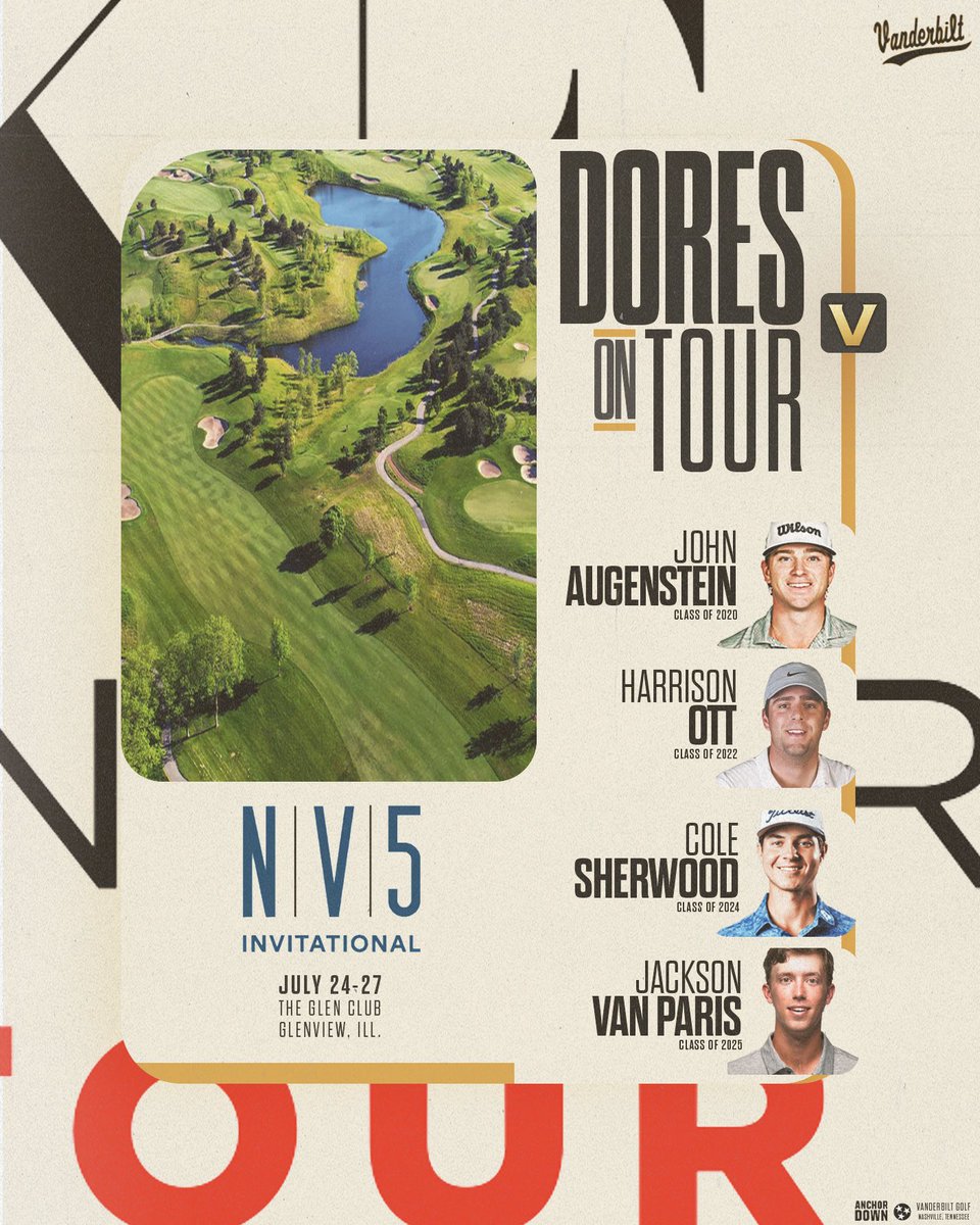 VandyMGolf's tweet image. Good luck to all 4️⃣ #DoresOnTour at this week’s NVE Invitational 

📊 | pgatour.com/korn-ferry-tou…

#AnchorDown