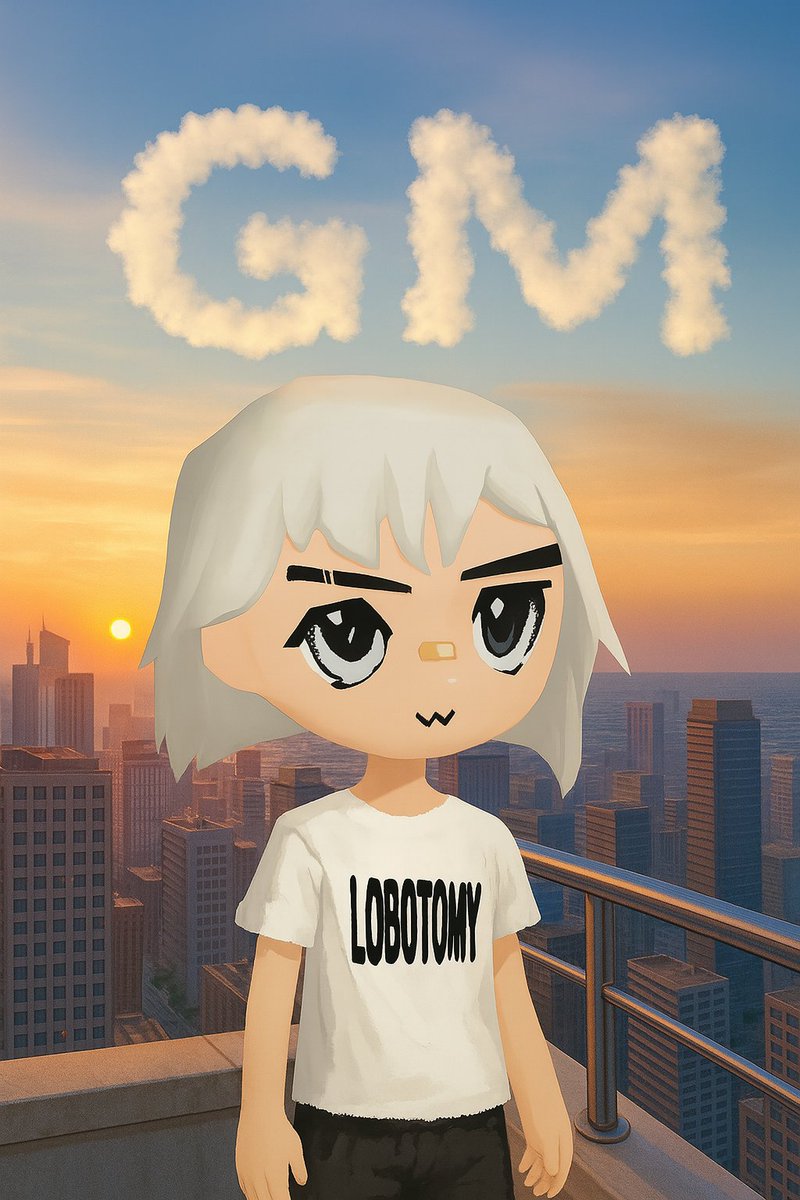 mistooor's tweet image. GM to the cool people in the replies only βοΈ
