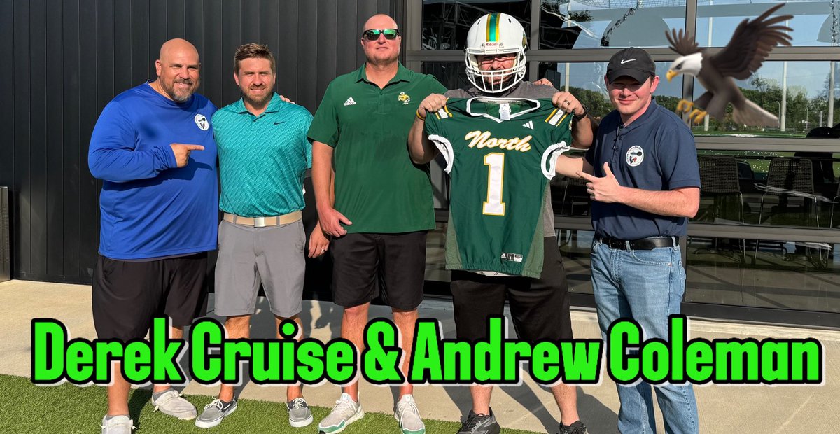 cleats2whistle's tweet image. 🗣️ NEW EPISODE OUT NOW‼️
#coachesShow #Summerroadtrip #Topgolf #DateNight
Tonight we got to Catch up with our Friend of the Podcast Derek Cruise of North Bullitt 🦅!! Coach gives us his insights of being a 1st Year HC the Peaks & Pits you can say… also we Introduce one of his…