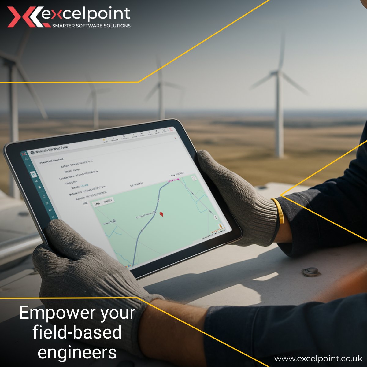 Excelpoint (@excelpoint) on Twitter photo Why field teams choose us:
✅Mobile & Offline-Ready
✅Fast Deployment
✅All-in-One Workflows
If you would like to learn more about how we can empower your field-based engineers, get in touch today 👉 excelpoint.co.uk/contact/ Why field teams choose us:
✅Mobile & Offline-Ready
✅Fast Deployment
✅All-in-One Workflows
If you would like to learn more about how we can empower your field-based engineers, get in touch today 👉 excelpoint.co.uk/contact/