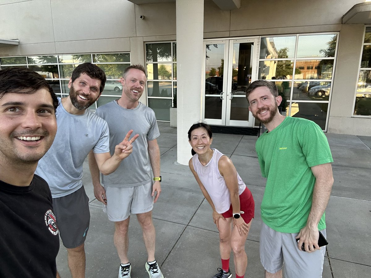 Another successful pitch &amp; run! 

Join us next Thursday at 6:30am leaving from <a href="/innovationdepot/">Innovation Depot</a> 

All paces and abilities are welcome for the full 5 mile loop or peak off early for less miles.