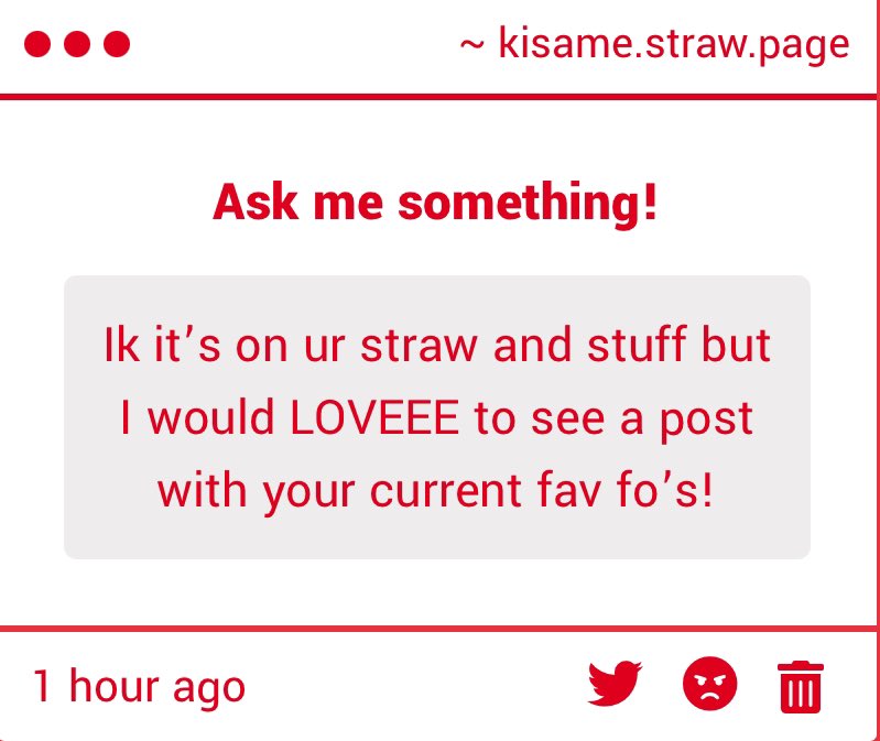 SIEGESERAPHIM's tweet image. i dont really have “current faves” because i love all my f/os an unhealthy amount, but you’ll probably see me post a lot about Kisame and Danse on here compared to the others