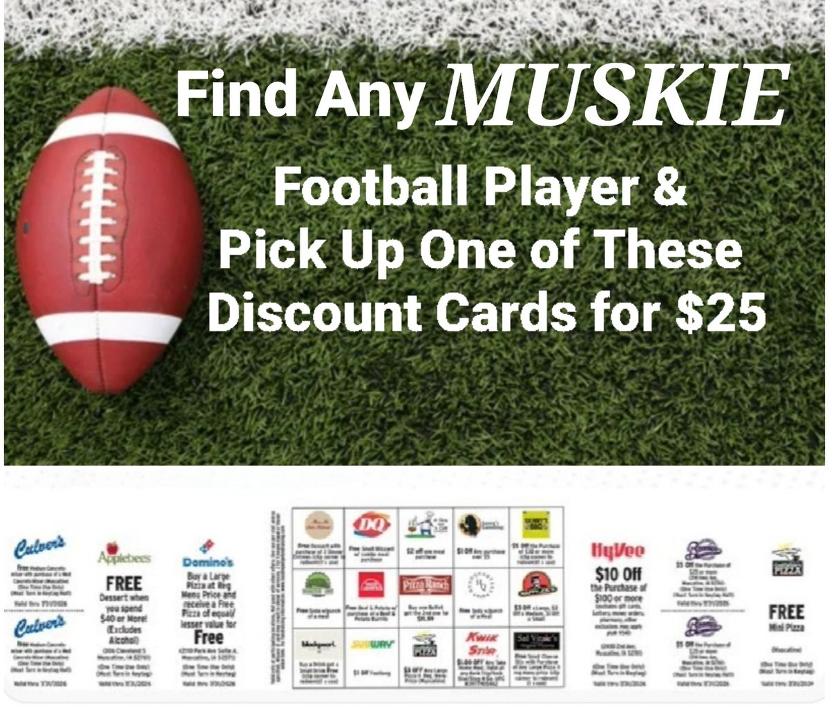 Muskie Football Fundraiser