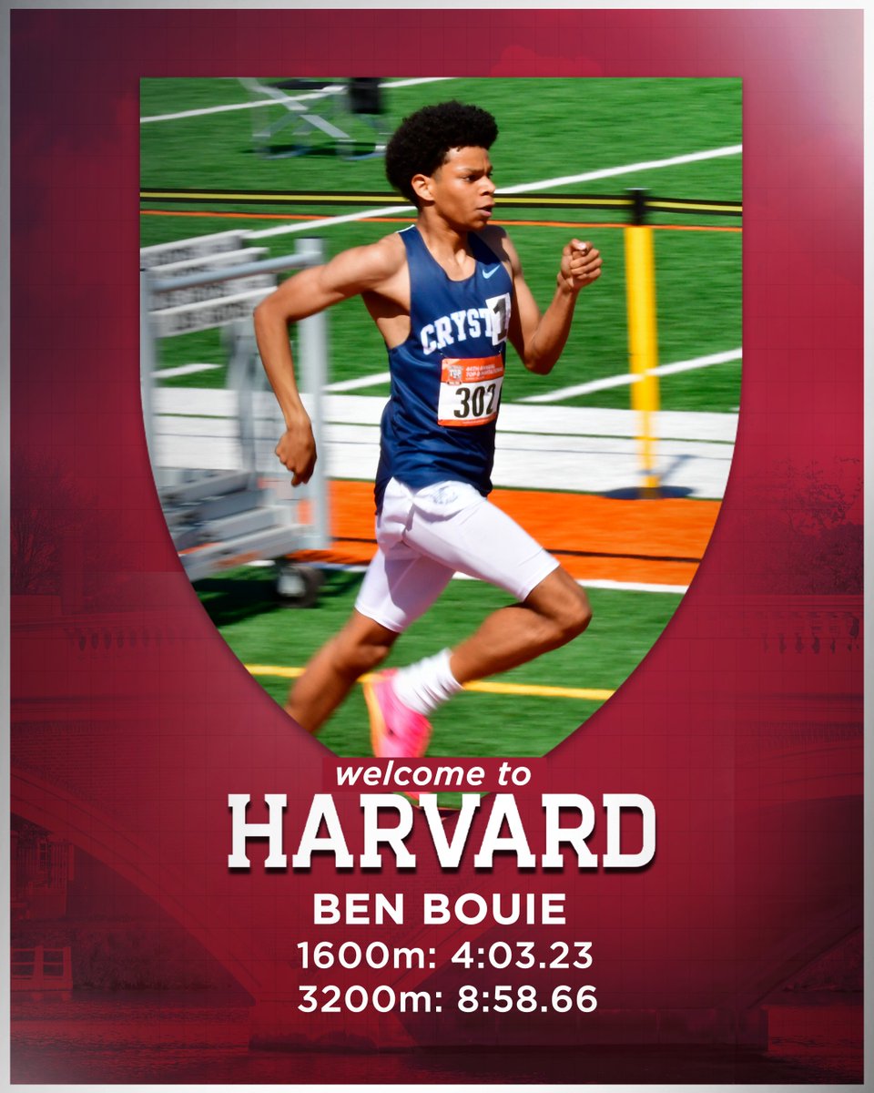 HarvardTFXC's tweet image. Another Addition for the Men&apos;s Team!

#GoCrimson