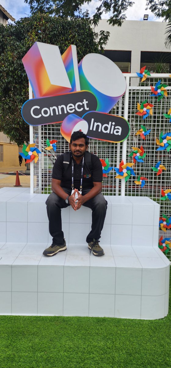 Rokesshwar's tweet image. “My first-ever experience at
@Google's Google IO event!”
#GoogleIOConnect #AndroidDevelopers #GoogleDevelopers