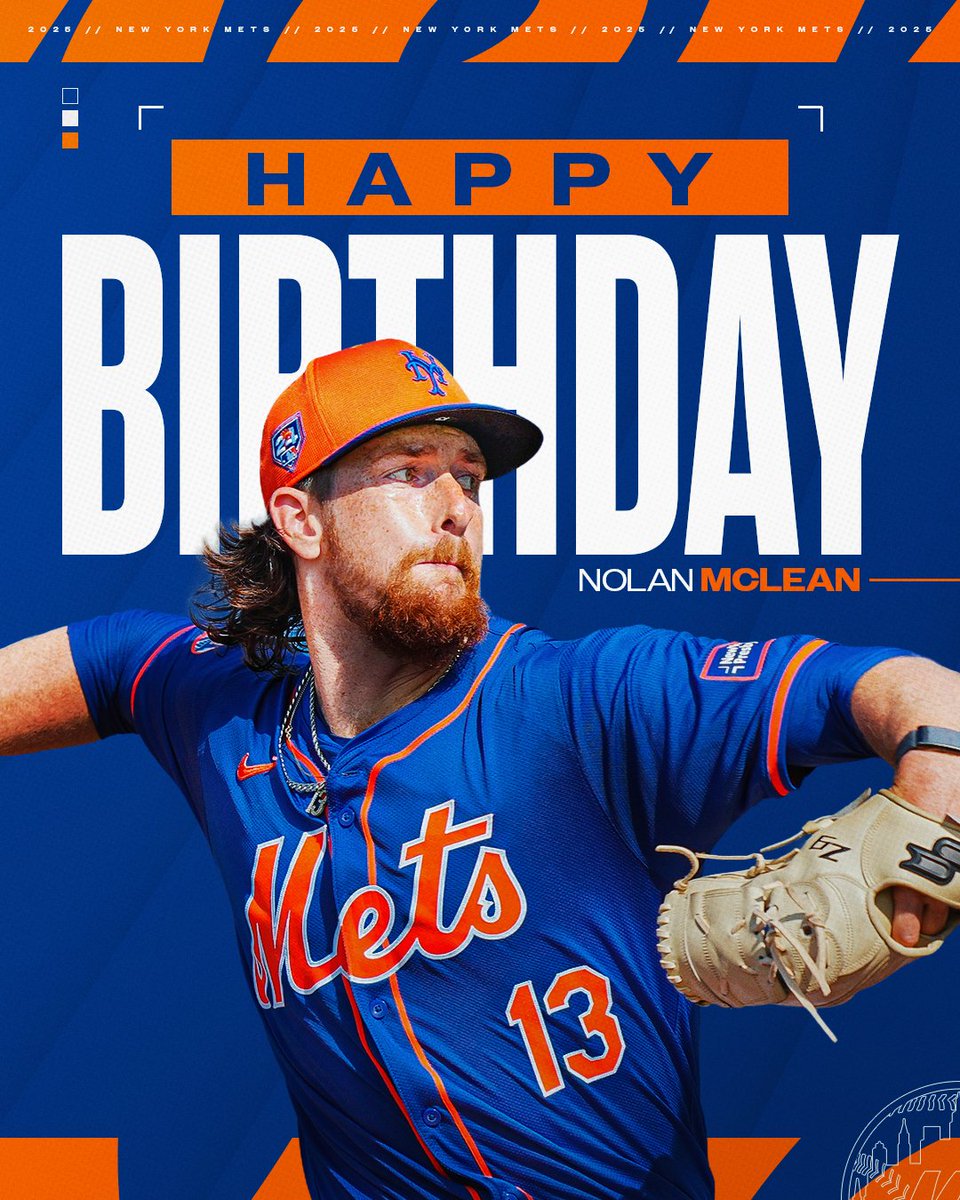MetsPlayerDev's tweet image. Happy birthday, @nolanmclean11 🥳