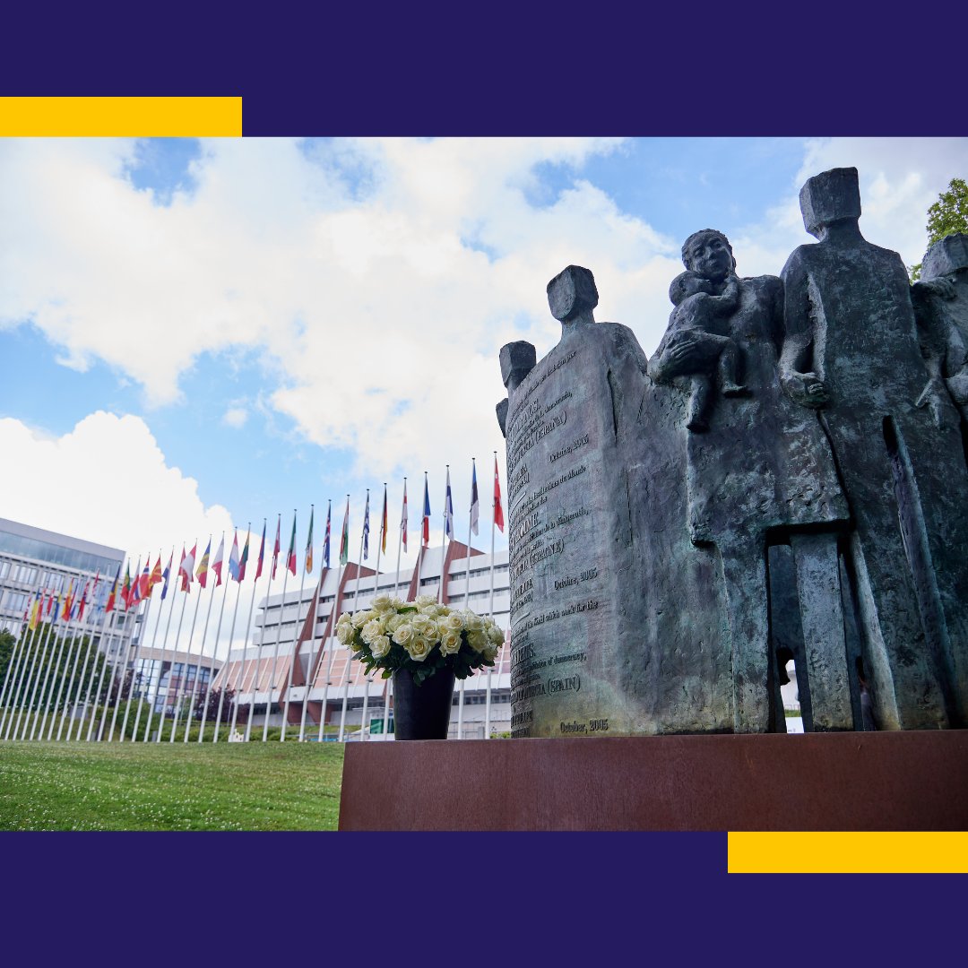 EU Delegation to CoE (@euatcoe) on Twitter photo Ahead of the European Roma Holocaust Memorial Day, the Council of Europe held a commemorative ceremony in front of the Palais to remember and honour the victims and their stories.
Let’s strive for a future where such atrocities never happen again.
#RomaHolocaust #RomaHistory
<a href="/coe/">Council of Europe</a> Ahead of the European Roma Holocaust Memorial Day, the Council of Europe held a commemorative ceremony in front of the Palais to remember and honour the victims and their stories.
Let’s strive for a future where such atrocities never happen again.
#RomaHolocaust #RomaHistory
<a href="/coe/">Council of Europe</a>