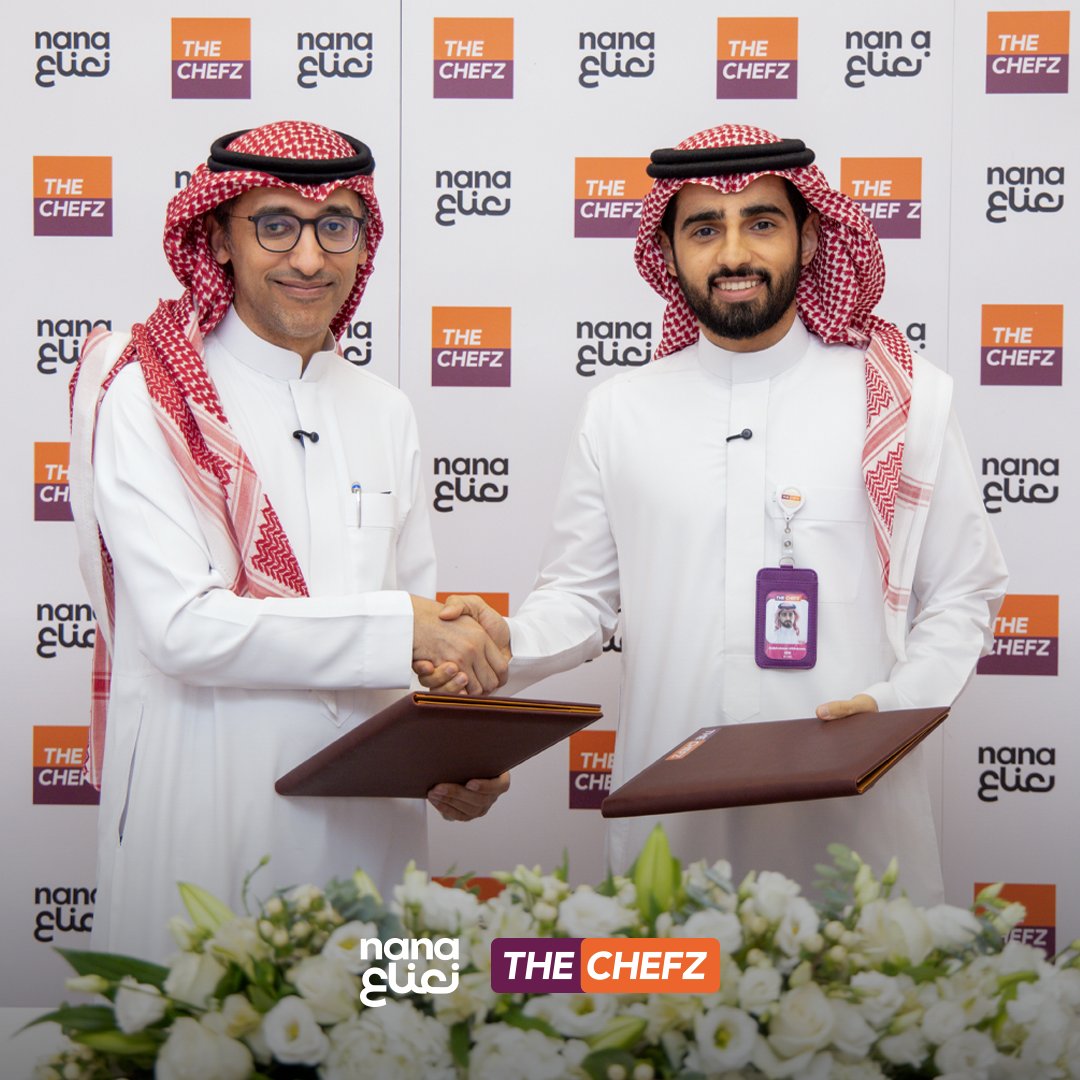 MadeinSaudi's tweet image. في خطوة رائدة، تعلن @TheChefz_ عن شراكتها مع @NanaAppSA، لتتحول إلى منصة سعودية تقنية مفتوحة ومتكاملة، تعزز التعاون بين الشركات الوطنية، وتفتح آفاقاً جديدة للتطور والنمو التقني.