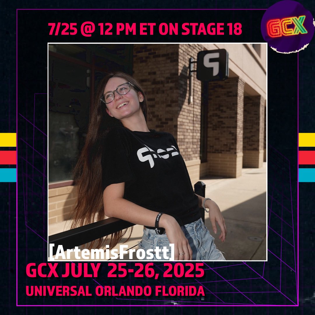 Guess who is heading to <a href="/GCXEvent/">GCX</a> and may be on stage at Universal’s sound stages for <a href="/GamersFeud/">Gamers Feud @ GCX 🏝️</a> this weekend 👀