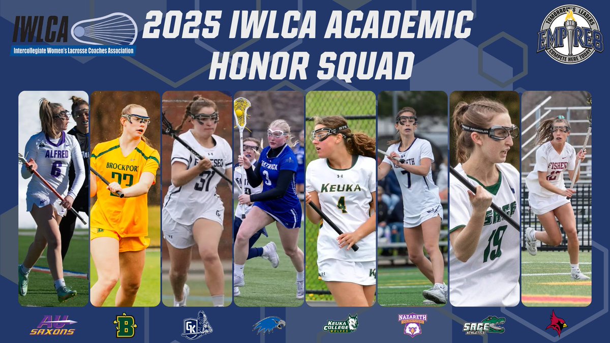 Six Empire 8 Teams and 52 Student-Athletes Earn 2025 IWLCA All-Academic Honors
empire8.com/news/2025/7/23…

#E8 #E8Proud #LeadersCompeteHere #WhyD3