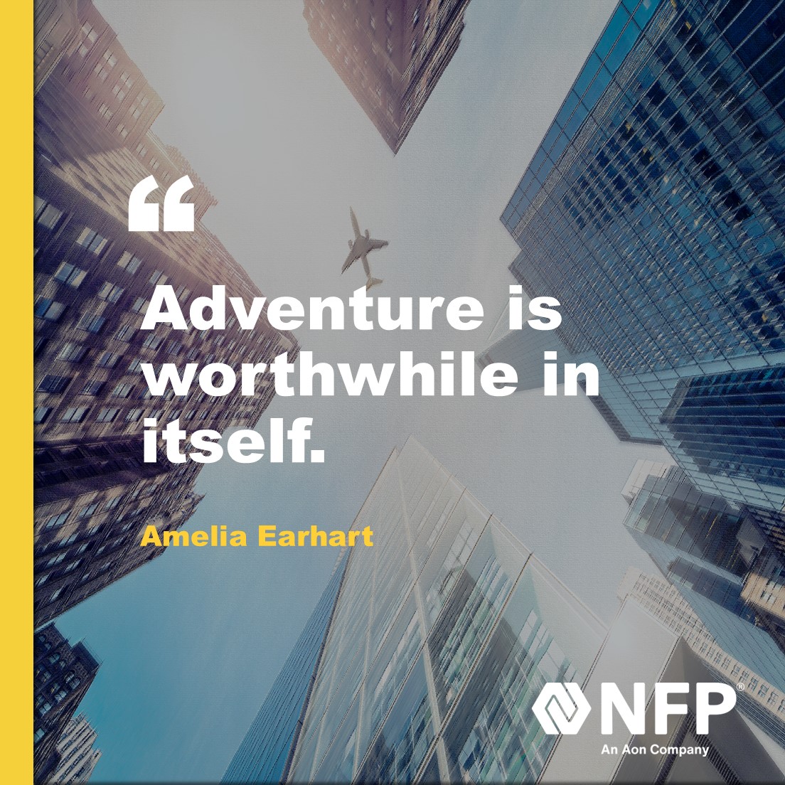 NFP, an Aon company (@nfp) on Twitter photo 📌 Today we celebrate Amelia Earhart Day and honor her legacy of courage and innovation in aviation.
🌍 Where will your journey take you next?
✈️ Partner with NFP to help your success soar: nfp.com/personal-insur… 📌 Today we celebrate Amelia Earhart Day and honor her legacy of courage and innovation in aviation.
🌍 Where will your journey take you next?
✈️ Partner with NFP to help your success soar: nfp.com/personal-insur…