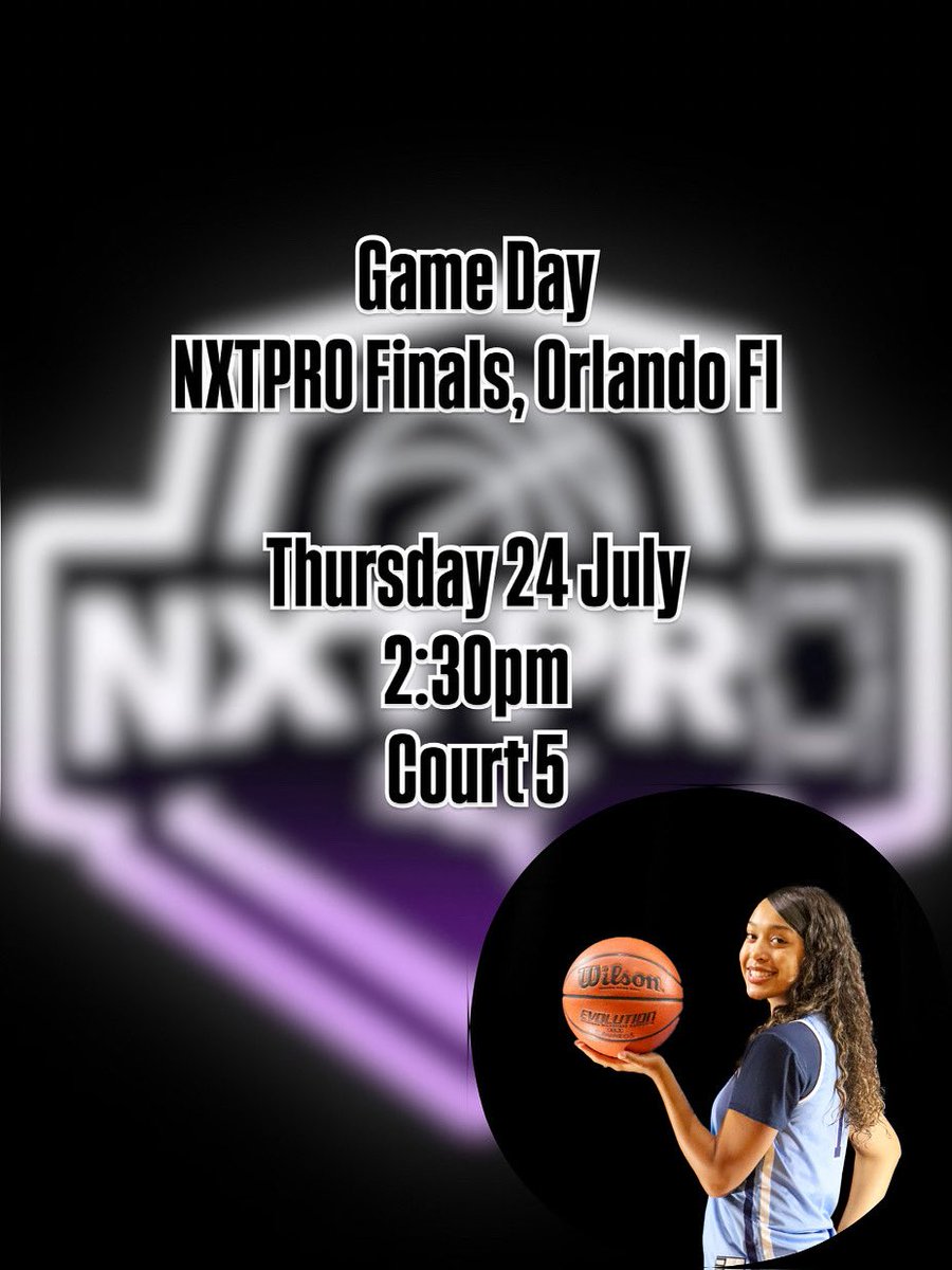 GAME DAY…. Time to put in this work on the hardwood with my sisters…Players Make
Plays 17U grey