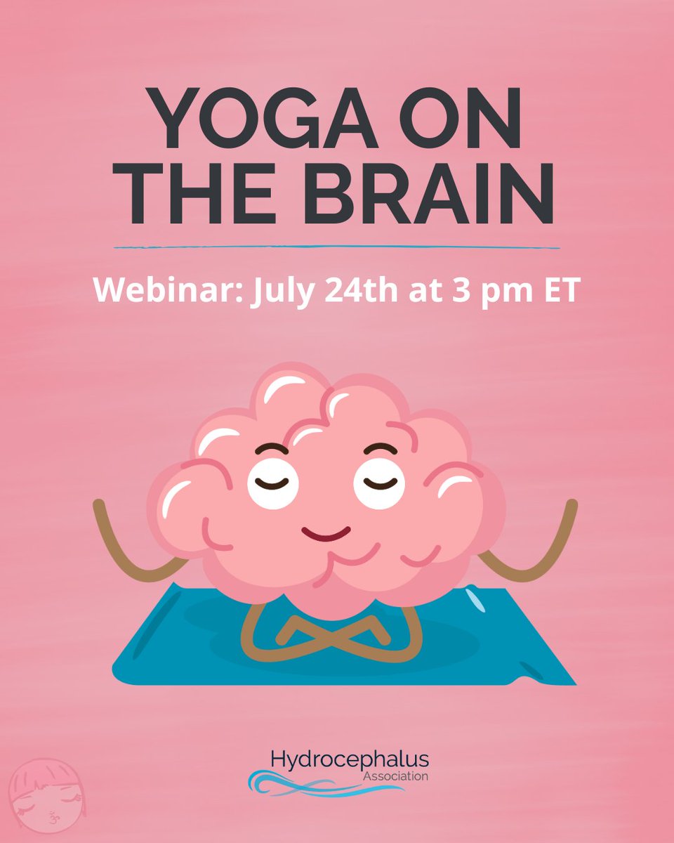 HydroAssoc's tweet image. Are you free today at 3pm ET? Join us for Yoga on the Brain! This meetup is meant to be a space where yoga therapy practices are offered as a tool for supporting personal symptoms of hydrocephalus & neurological conditions. Register here: us02web.zoom.us/meeting/regist…