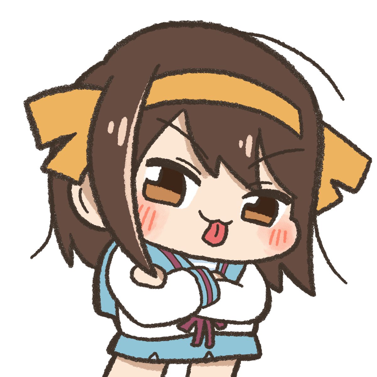 ryuinosu_'s tweet image. ハルヒのデフォルメ楽しい

#涼宮ハルヒの憂鬱