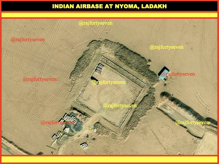 rajfortyseven's tweet image. #India’s #Nyoma airbase was recently in news.
The construction speed is extremely slow.
Only one machine will not be able to meet deadlines.
Need to hasten project & complete ASAP.
Also need more #MQ9 or #HALE #UAV #UCAV.