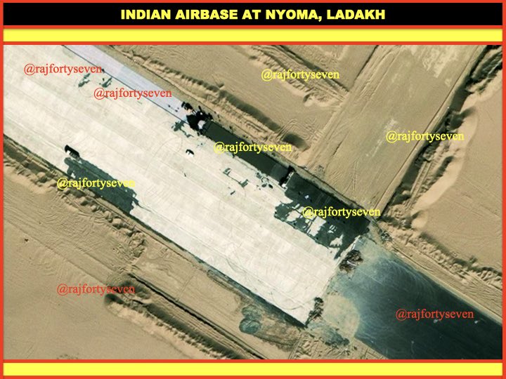 rajfortyseven's tweet image. #India’s #Nyoma airbase was recently in news.
The construction speed is extremely slow.
Only one machine will not be able to meet deadlines.
Need to hasten project & complete ASAP.
Also need more #MQ9 or #HALE #UAV #UCAV.