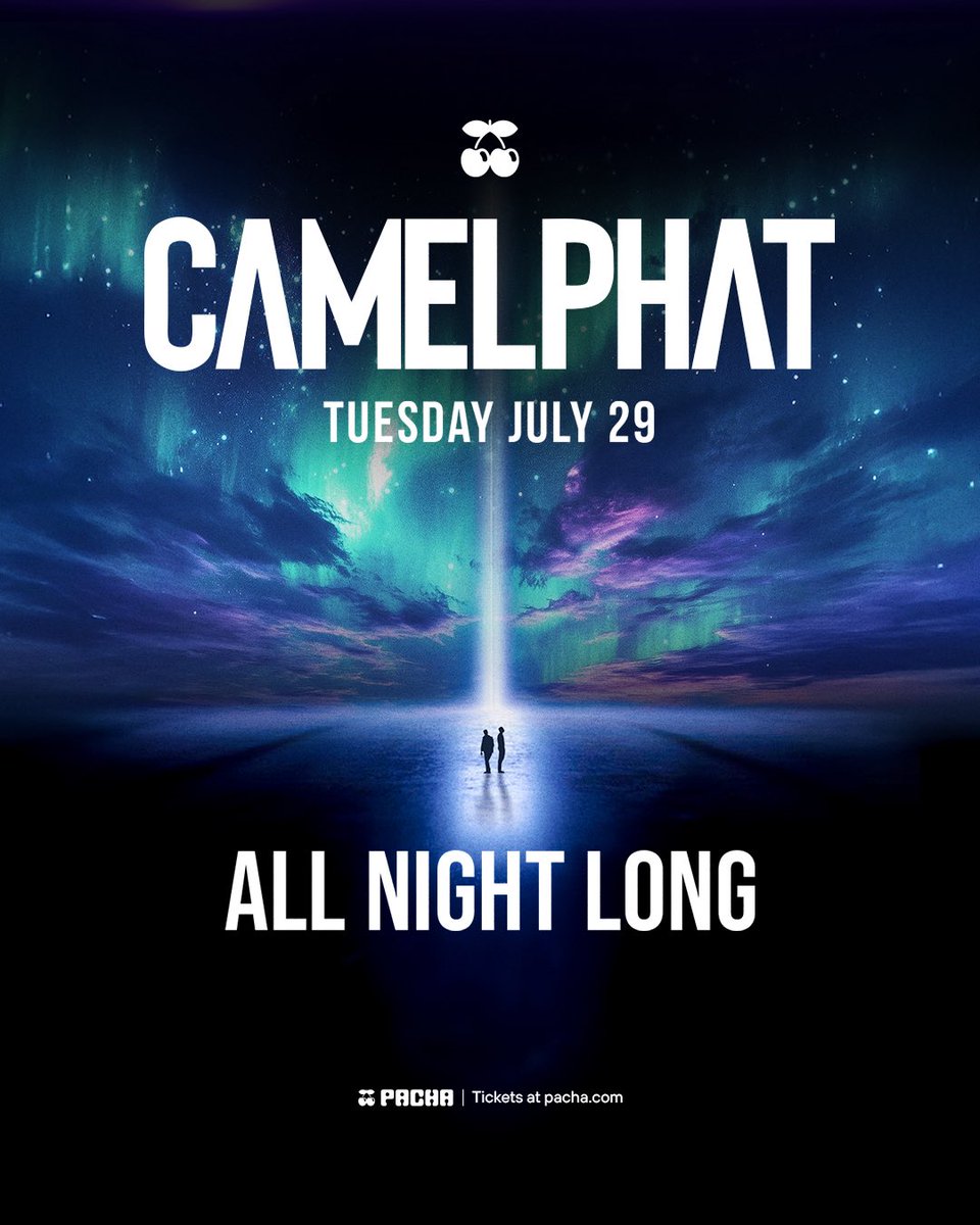 CamelPhat's tweet image. ALL NIGHT LONG AT PACHA 🍒🤌🏼