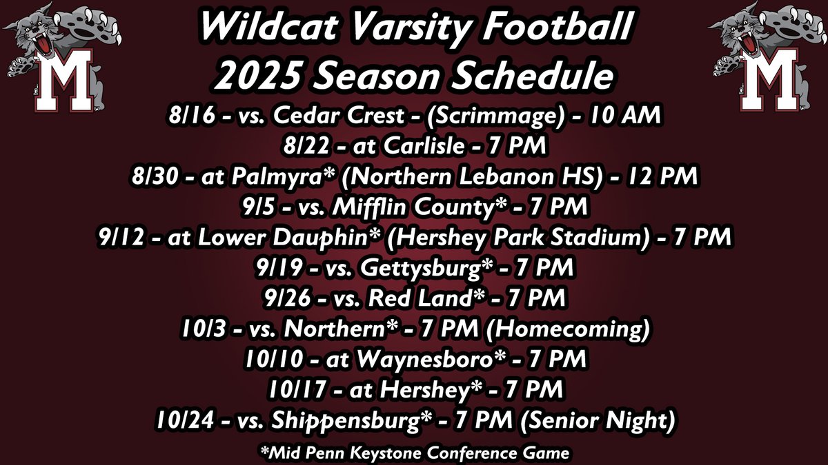 Michael Garland (@micmikemicmike) on Twitter photo On August 16, our <a href="/GoMechanicsburg/">Wildcat Athletics</a> live stream crew comes back together to kick-off fall sports season with live coverage of our football pre-season scrimmage. Here's the schedule and the link to the playlist! Spread the word and tell your friends! youtube.com/playlist?list=… On August 16, our <a href="/GoMechanicsburg/">Wildcat Athletics</a> live stream crew comes back together to kick-off fall sports season with live coverage of our football pre-season scrimmage. Here's the schedule and the link to the playlist! Spread the word and tell your friends! youtube.com/playlist?list=…