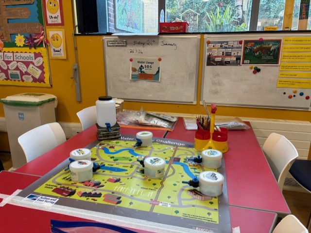 SESWater's tweet image. School’s out for summer! ☀ As the academic year wraps up, we’re celebrating an incredible year at our interactive education centre Flow Zone. Thousands of children have learnt about the water cycle, had a stroll around our reservoir, had a look behind the scenes of our water…