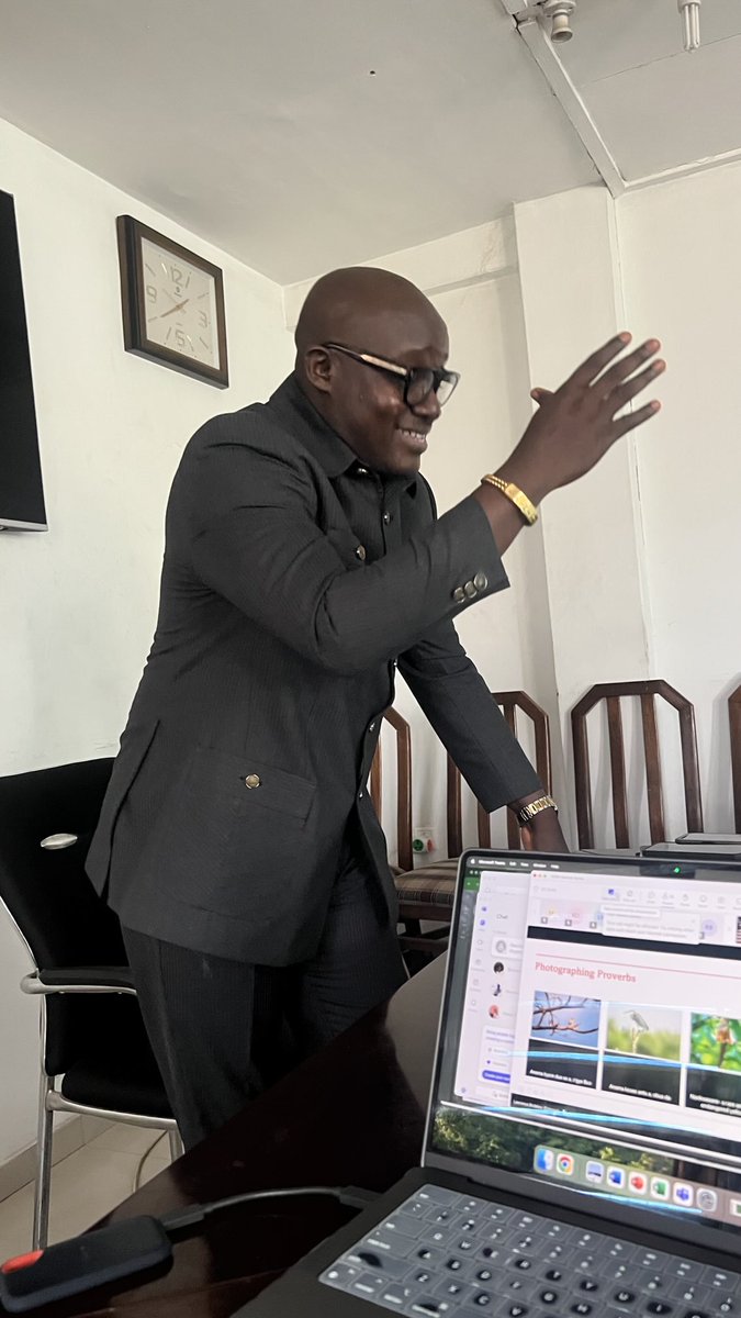 Beautiful interaction going with Nana POKU BOSOMPEM