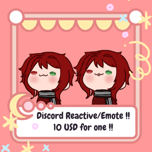 KaiiXen__'s tweet photo. 💖👑 Discord Reactive/Emote Commission💖👑

Contact through discord at: ghostofwren_
or contact through X dms !!

kofi: https://t.co/o2DRT3ZJqU 
sociabuzz: https://t.co/dtZv2KfzHR
paypal: https://t.co/4d0cqMhdeu

#Commission #Vtubers #VtubersEN https://t.co/vxiDfDKvXQ