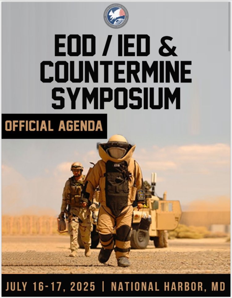 ArlingtonVaFD's tweet image. Lt Weeks participated in a panel of law enforcement leaders, where they shared strategies for protecting communities from explosive threats. The discussion addressed how agencies are adapting to emerging challenges such as drone technology, lone actors, & evolving threat tactics.