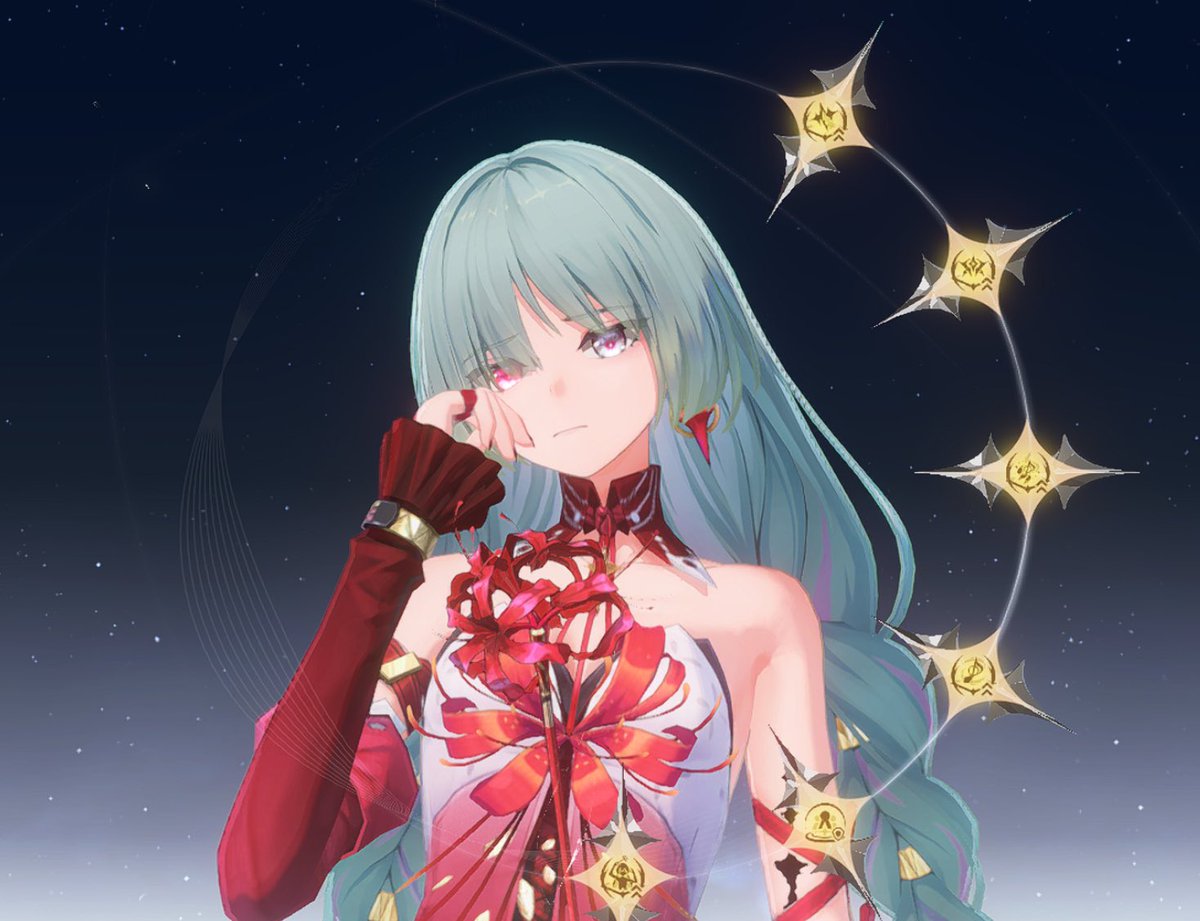 rkrk_spk's tweet image. フローヴァちゃん完凸してきました～!!🥀🥀🥀✨️✨️✨️