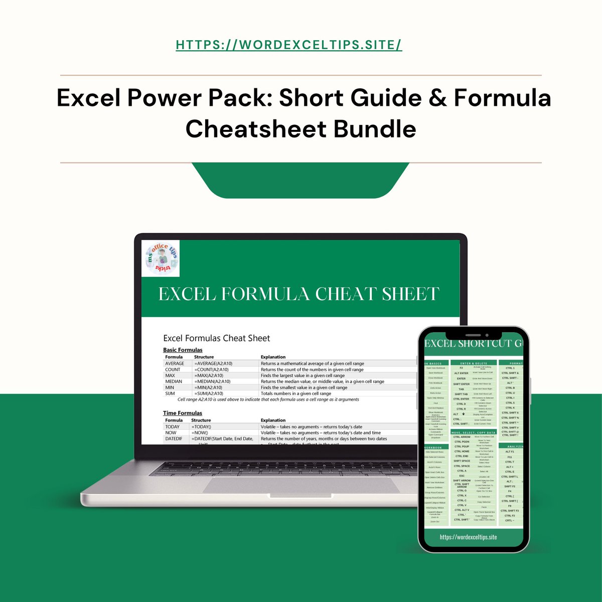 luchizmoogd's tweet photo. Excel Power Pack: 
Shortcut Guide &amp; Formula Cheat sheet Bundle

Supercharge your Excel skills with this essential 2-PDF bundle designed for students

check the Excel Power Pack Here:..
👇
https://t.co/koa7JO6sDw

#excel #msexcel  #microsoftexcel #cheatsheets #spreadsheets https://t.co/FKbA8bQd7l