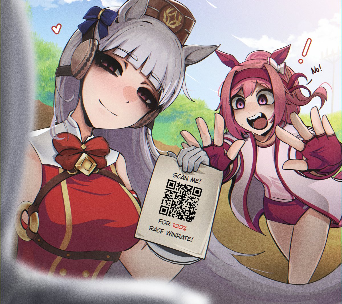 mikuneki's tweet image. What is she up to now?
#umamusume #γ¦γε¨ #goldship