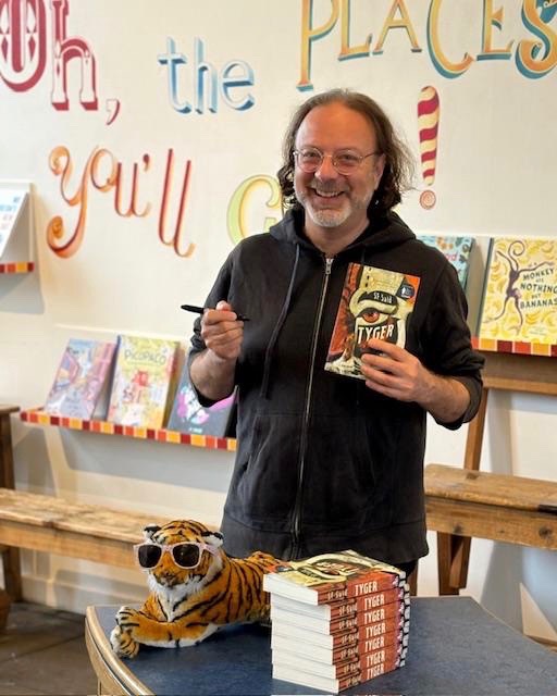 whatSFSaid's tweet image. When you spend 9 years writing a book, as I did with Tyger, there's nothing nicer than visiting brilliant bookshops & being asked to sign your book! I had a wonderful time @SaltsMill signing Tygers. If you're anywhere near Saltaire, do go & visit them - it's an amazing place!