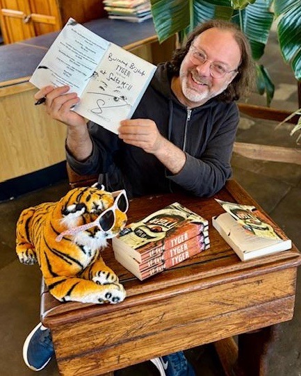 whatSFSaid's tweet image. When you spend 9 years writing a book, as I did with Tyger, there's nothing nicer than visiting brilliant bookshops & being asked to sign your book! I had a wonderful time @SaltsMill signing Tygers. If you're anywhere near Saltaire, do go & visit them - it's an amazing place!