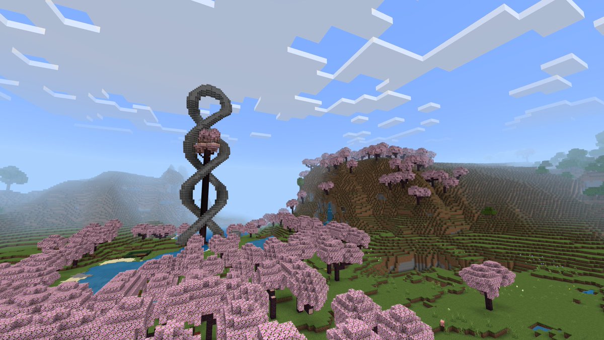 Inakrr's tweet image. Si alguien quiere construirse una casita en mi mundo de bedrock estáis más que invitad@s, que me gusta ir llenándolo de cositas. Puedo proveer comidas y herramientas para suplir a un batallón así que de eso no os preocupéis.