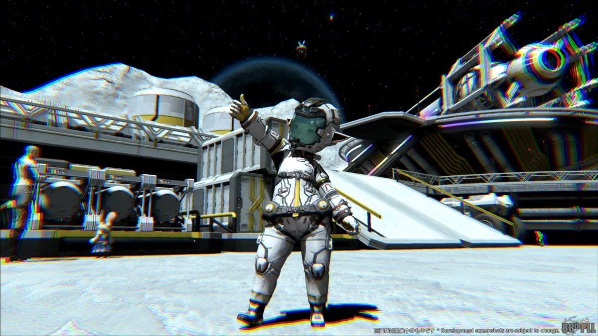 halu18's tweet image. ・グルポアップデート②
　色収差が追加

#XIVLive #FF14
