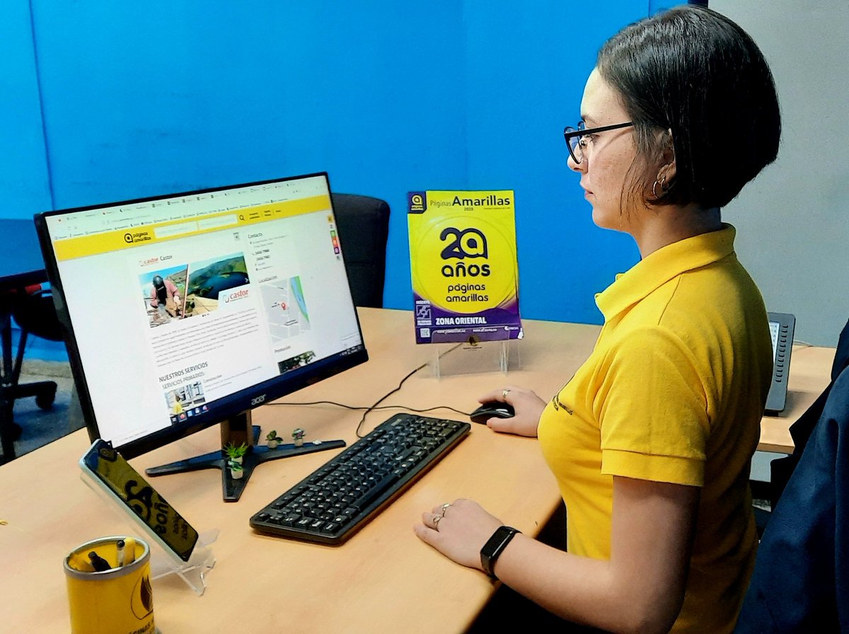 ¡PÁGINAS AMARILLAS DE #ETECSA!
¡Haz visible tu negocio en toda #Cuba!
📝 Solicita tu espacio:  
✅ En oficinas comerciales de #Etecsa o a través de la página web pamarillas.cu
“¡Haz que tu número cuente! Publica en las Páginas Amarillas y que todos te encuentren¡"