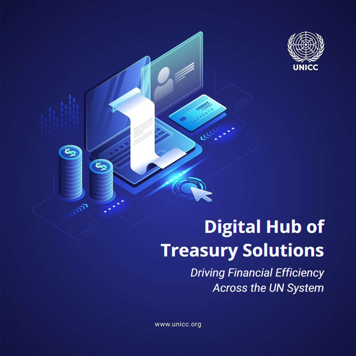 📊 100,000+ monthly transactions
🏦 150+ banks connected

That’s the reach of the Digital Hub of Treasury Solutions, a joint UN platform streamlining global monetary transfers.

Proudly powered by UNICC through tech delivery and project management.

🔗 unicc.org/what-we-do/ser…