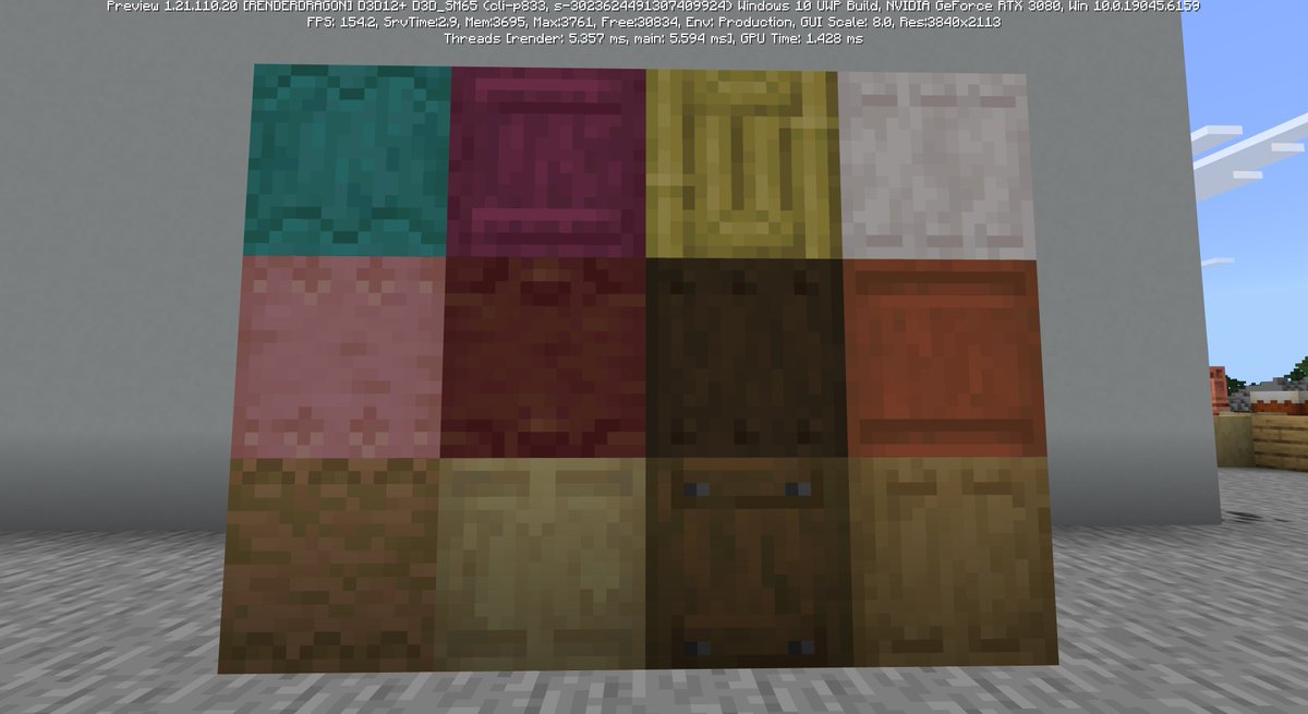 abc_kuma1025's tweet image. Minecraftã®æ¬¡æã¢ããããŒãã§å®è£
ããããæ£(Shelf)ãã£ãŠã
è£é¢ããæ¿æ12çš®é¡åã®ãŠããŒã¯ãªæ°ãããã¯ã¹ãã£ã«ãªã£ãŠãããããè£è¡šäž¡æ¹ãè£
食ãšããŠäœ¿ããã®ã¯æ¬åœã«æ±çšæ§é«ããªã...ã£ãŠæã