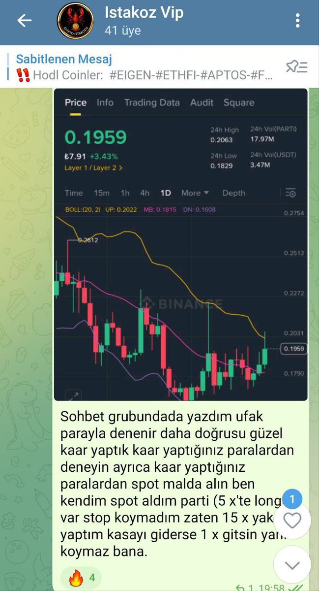 Kripto_Istakozu's tweet image. Son 2 günde attığım işlemler $KERNEL $PARTI vipte, $NEWT burada genelde attığım direnci kırarsa gider dediğim %100 o koymuş diğerleri %35-20 üstelik çoğu coin düşerken az kaldı çocuklar Ağustos sıkıntılı ay buda geçsin daha güzel günler göreceğiz gerçi bize farketmez her türlü.…