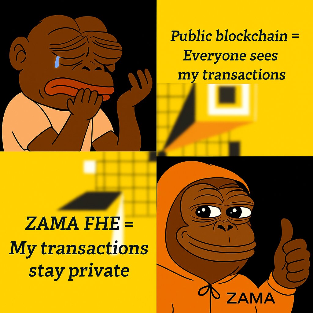 enjoy my meme #ZamaCreatorProgram
<a href="/zama_fhe/">Zama</a>